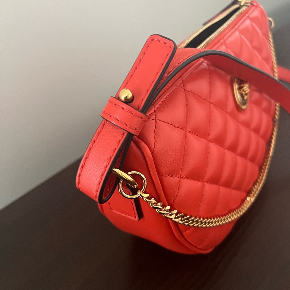 Versace Quilted Crossbody Bag 💯 Authentic - Picture 9 of 11